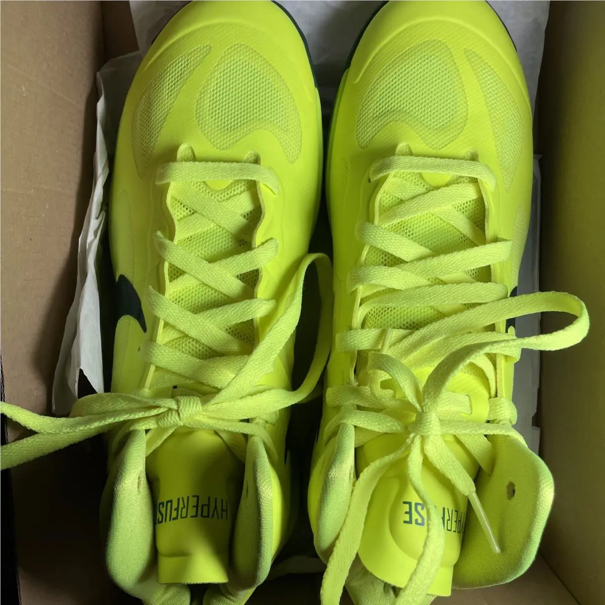 Nike shoes - Nike Zoom Hyperfuse - Zoom Hyperfuse - 525022-700 - Yellow (UPC: 0886550957045) 1