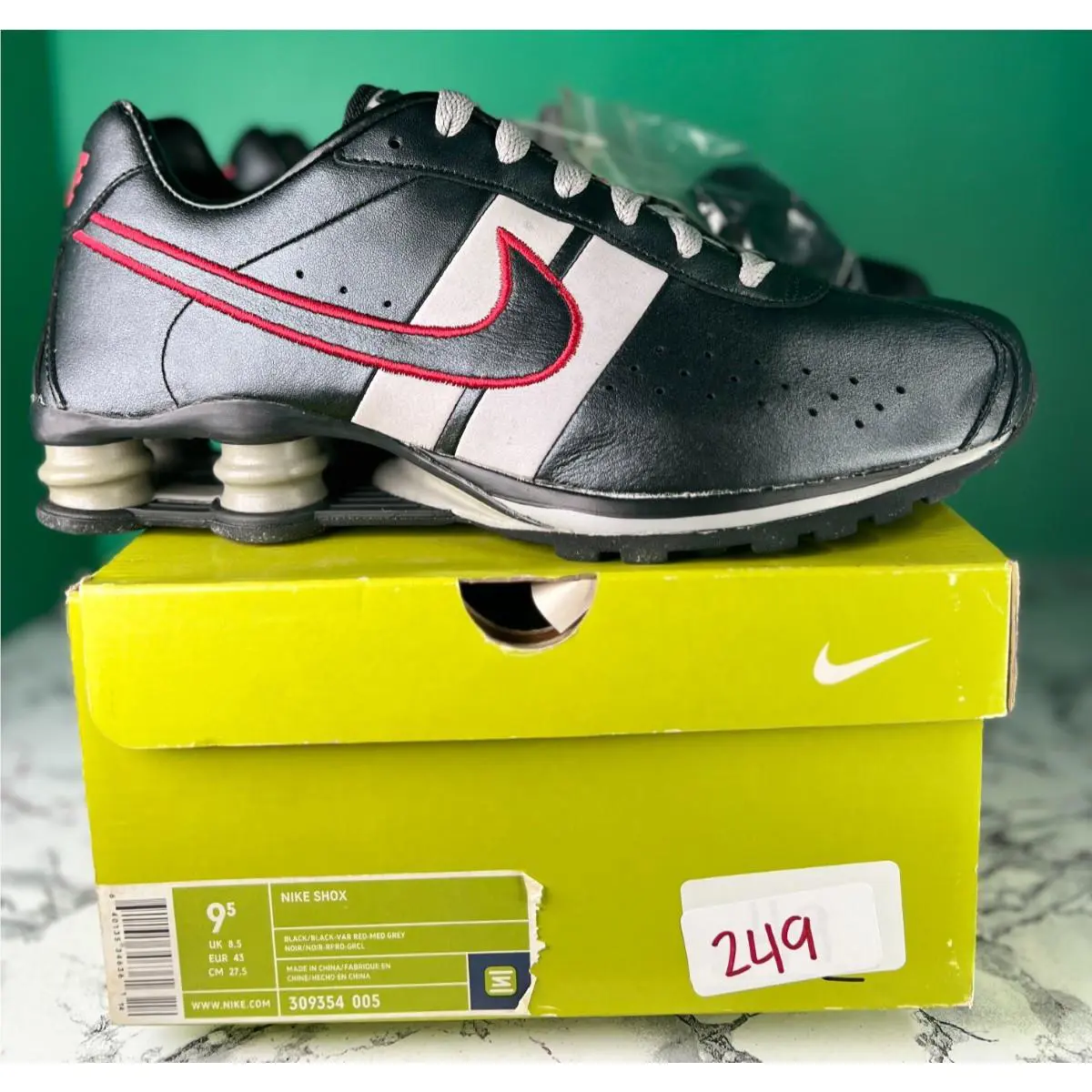 Nike shoes - Nike Shox - Shox - 309354-005 - Black 0