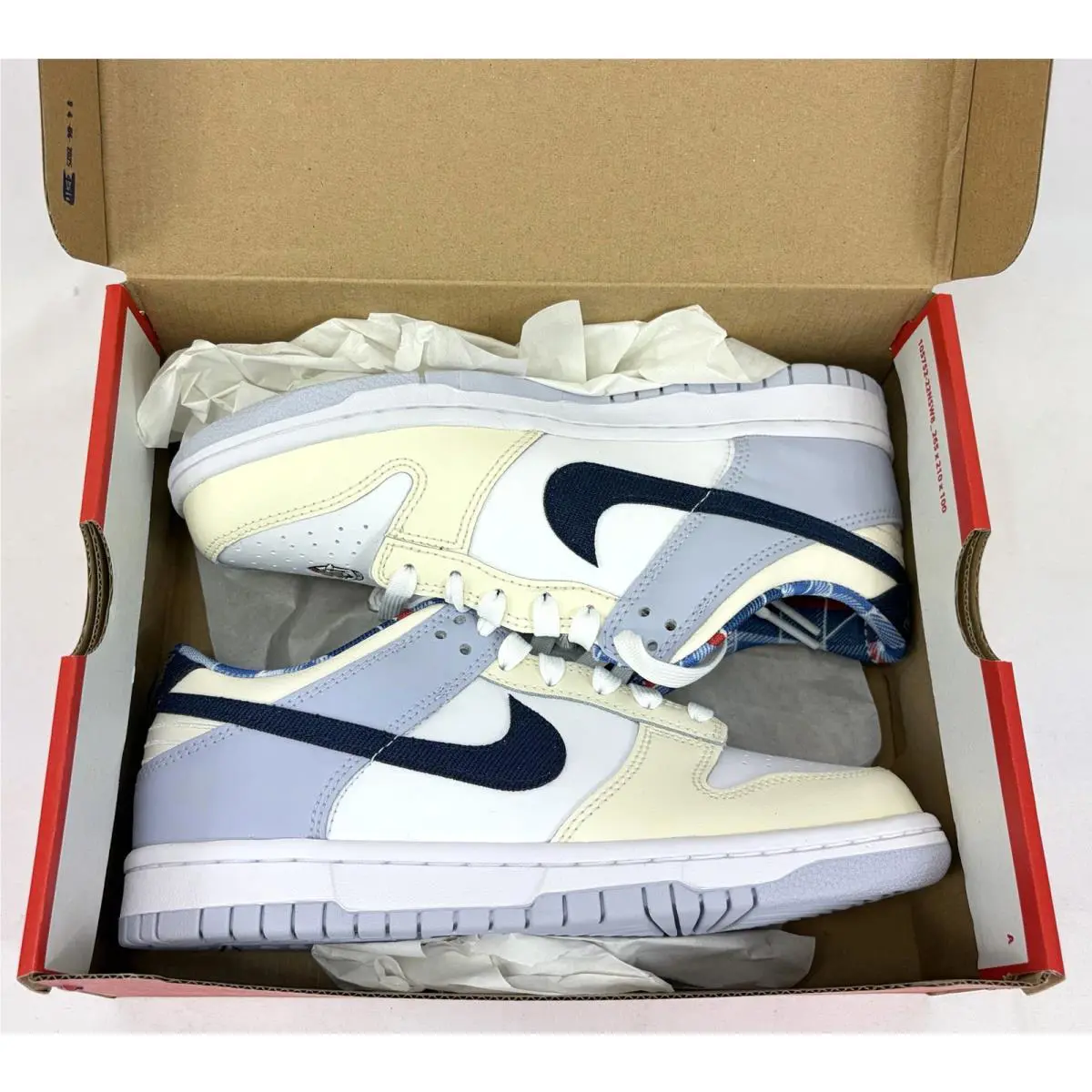 Nike shoes - Dunk Low Gs - Dunk Low - IH7343-141 - White/Midnight Navy (UPC: 197864689905) 8