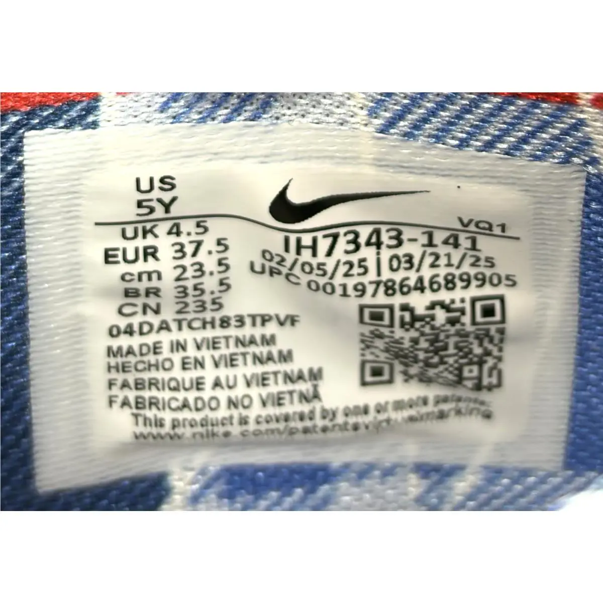 Nike shoes - Dunk Low Gs - Dunk Low - IH7343-141 - White/Midnight Navy (UPC: 197864689905) 7