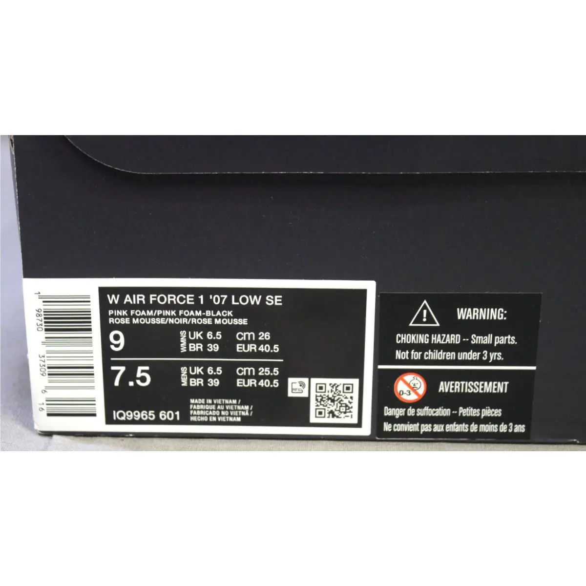 Nike shoes - Nike Air Force 1 - Air Force - IQ9965-601 - Pink 16