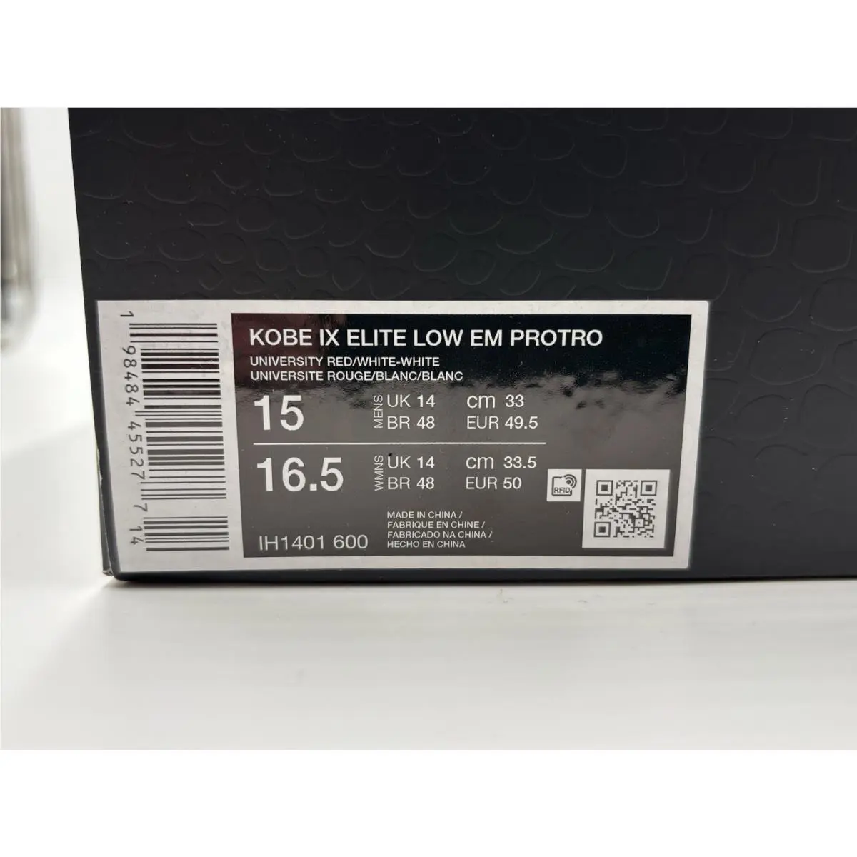 Nike shoes - Nike Kobe 9 - Kobe - IH1401-600 - University Red/White 10