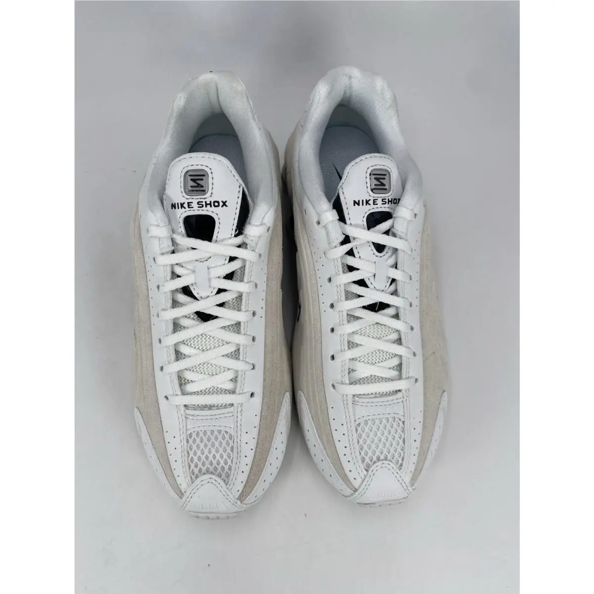 Nike shoes - Nike Shox - Shox - HQ7739 100 - Summit White/Black (UPC: 198480940753) 4