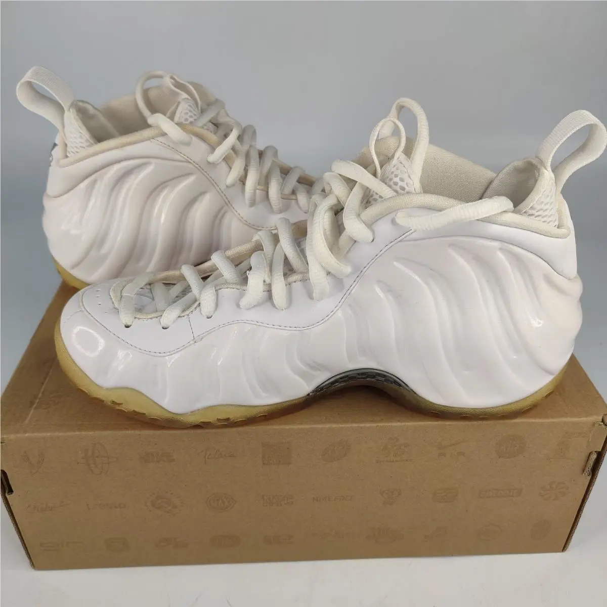 Nike shoes - Nike Air Foamposite - Air Foamposite - 314996-100 - White 5