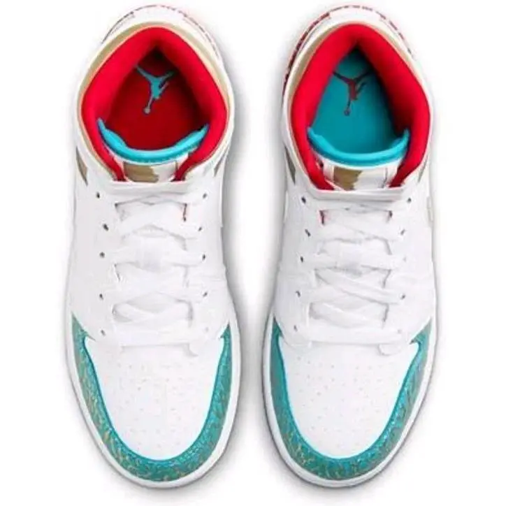 Nike shoes - Air Jordan 1 Mid - Air Mid - FB2212 100 - Multicolor (UPC: 196608238010) 2