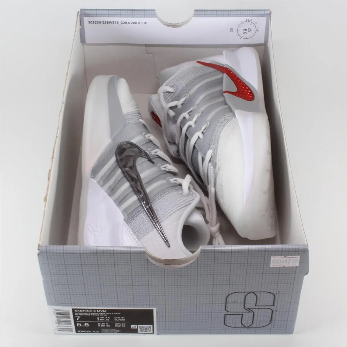 Nike shoes - Nike Sabrina 3 - Sabrina - IQ5085-102 - White 10