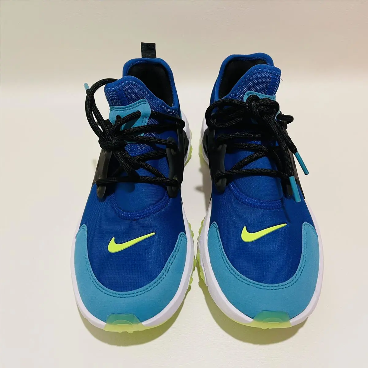Nike shoes - Nike React Presto - React Presto - Hyper Blue / Ghost Green- Black 3