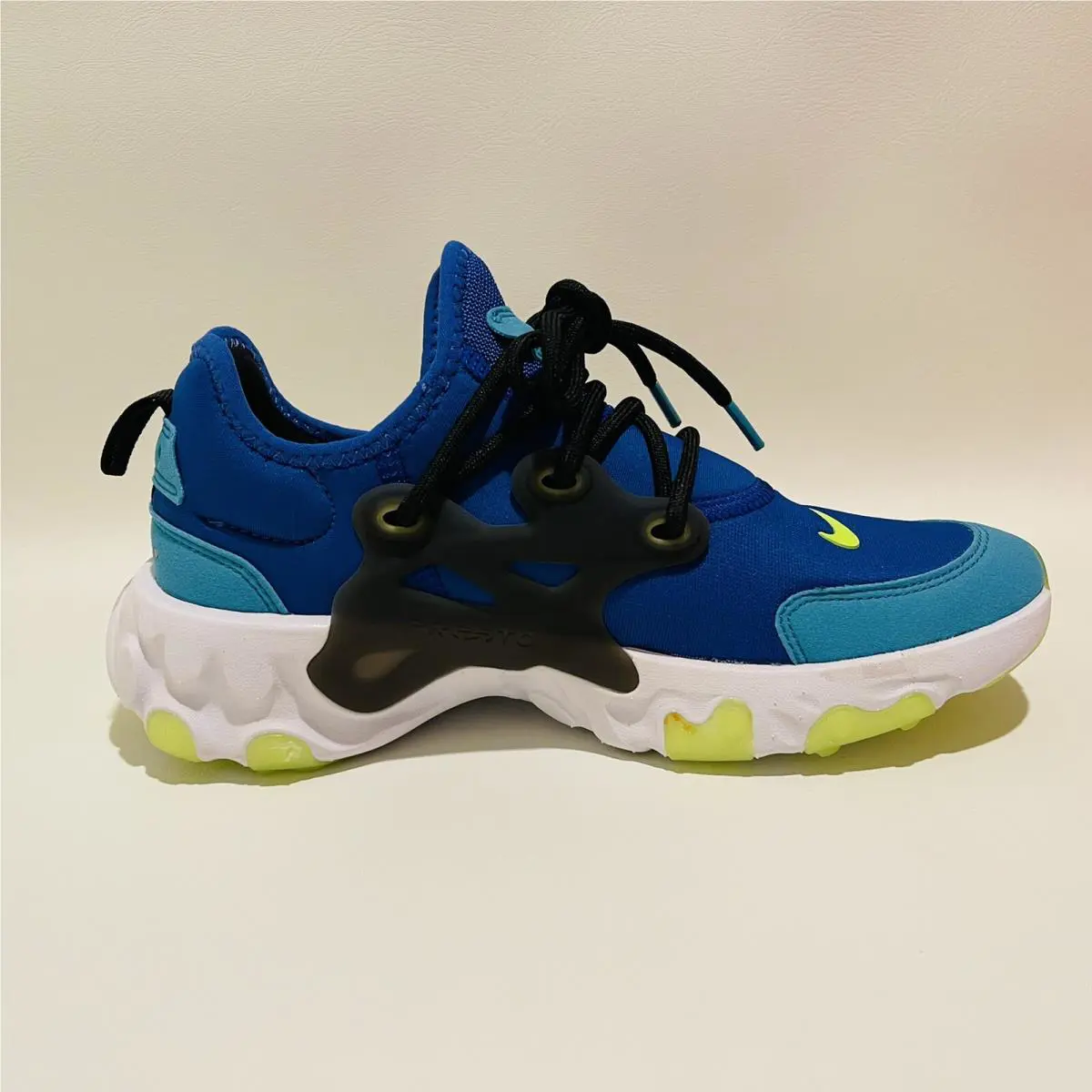 Nike shoes - Nike React Presto - React Presto - Hyper Blue / Ghost Green- Black 5