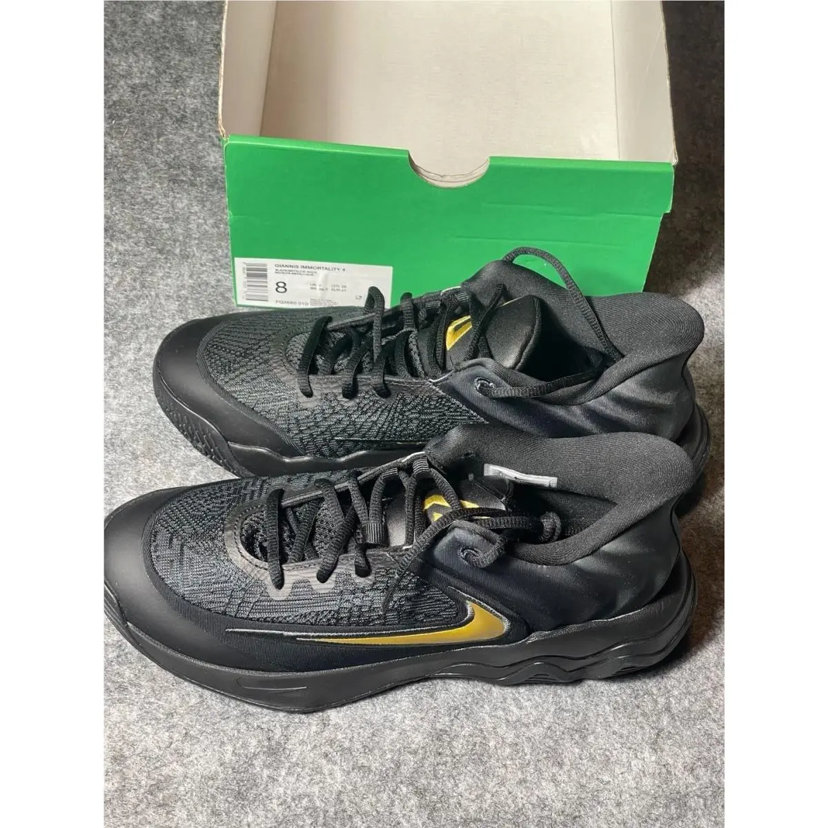 Nike shoes - Giannis Immortality 4 - Giannis Immortality - FQ3680-010 - Black 0