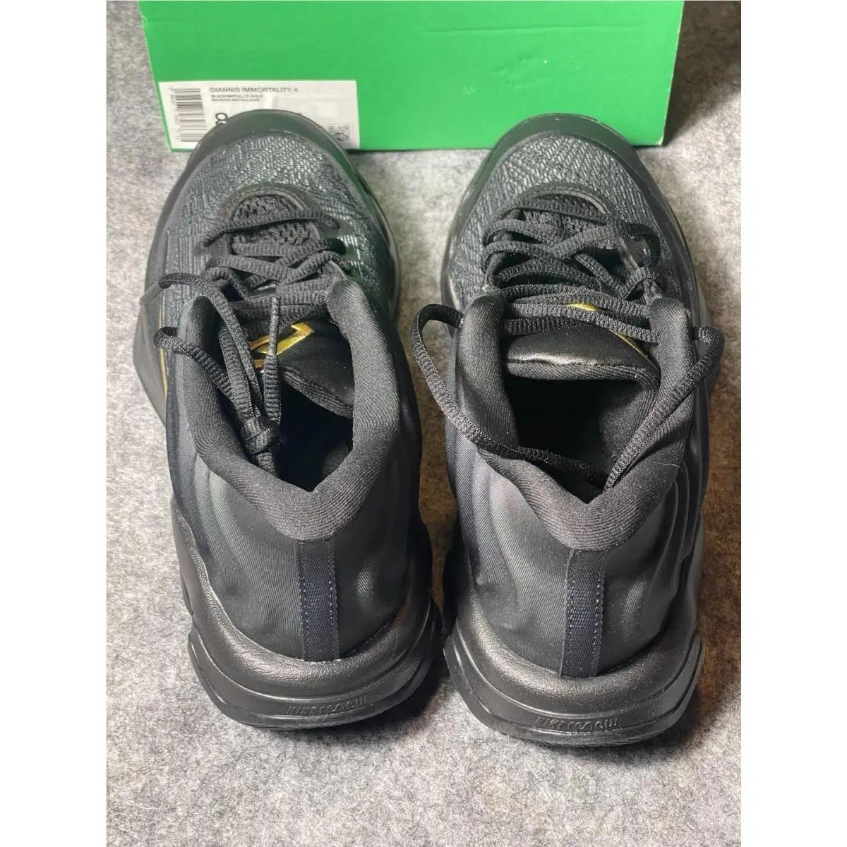 Nike shoes - Giannis Immortality 4 - Giannis Immortality - FQ3680-010 - Black 1