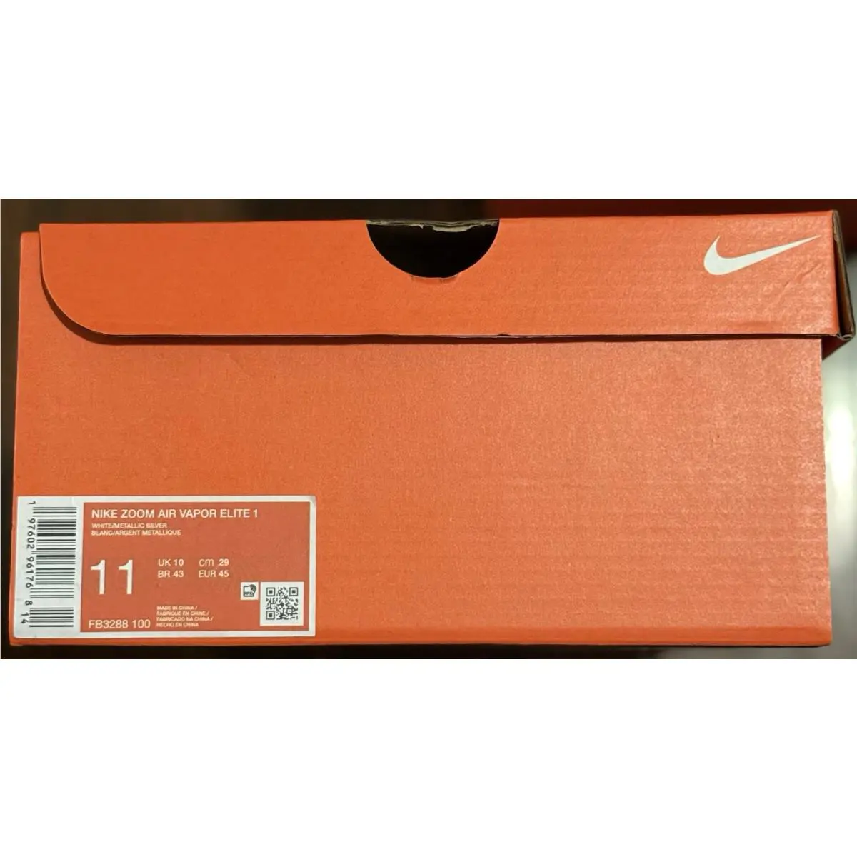Nike shoes - Nike Zoom Vapor Elite 1 - FB3288-100 - White (UPC: 0197602950380) 5