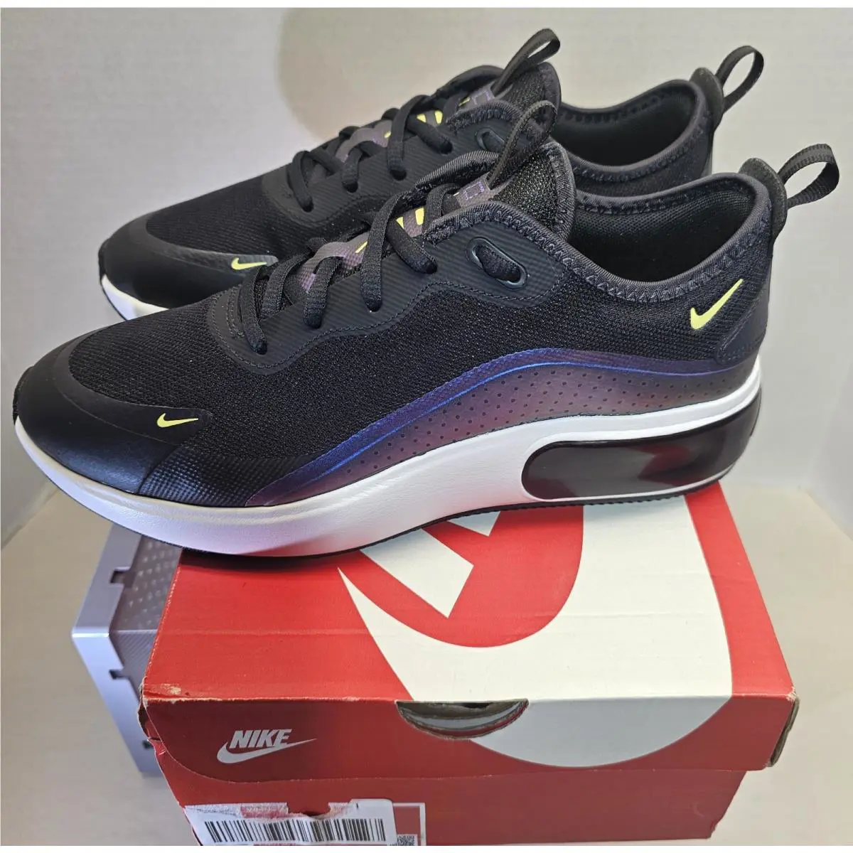 Nike shoes - Air Max Dia - Air Max Dia - CN0136-002 - Oil Grey/Bicycle Yellow-White/Black 0