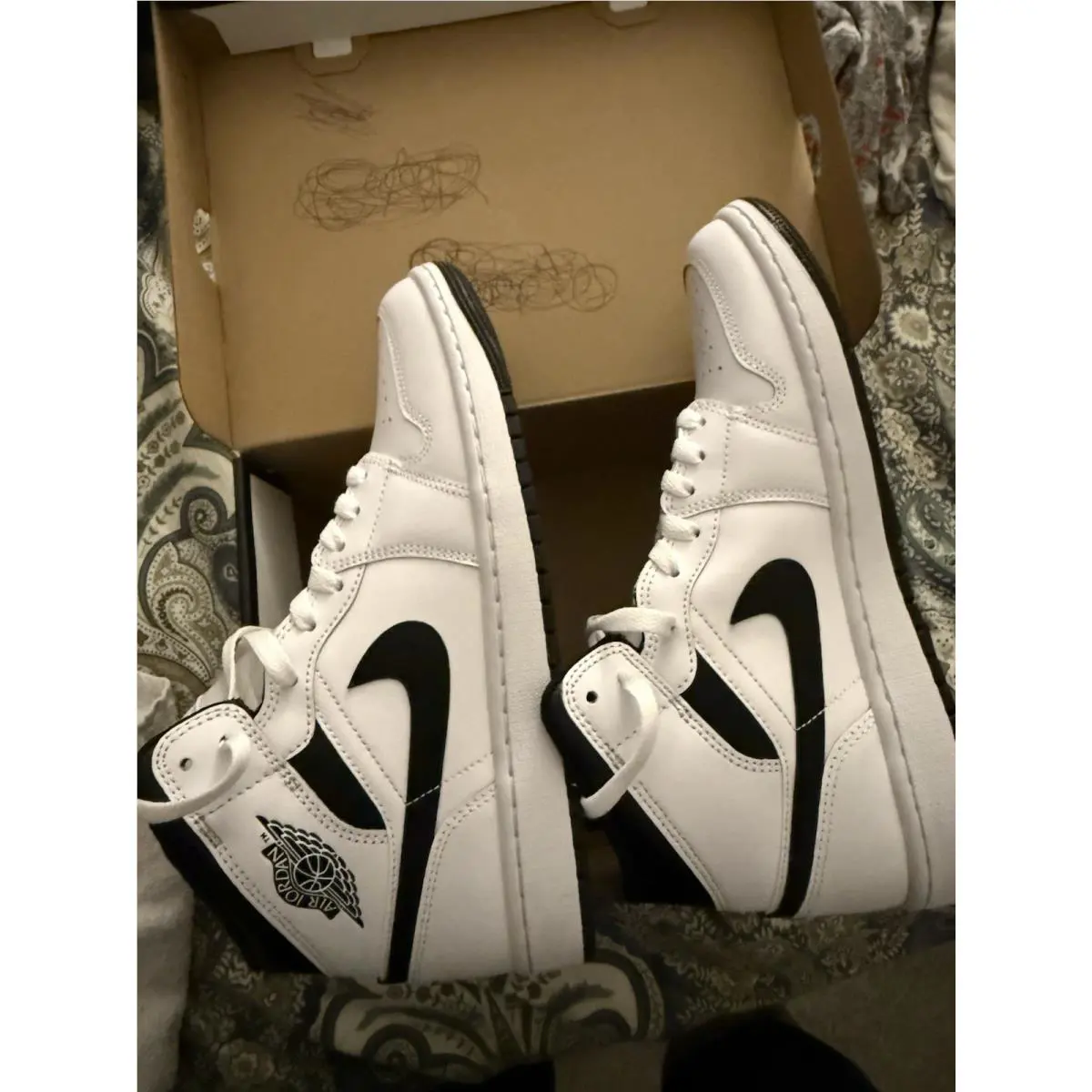 Nike shoes - Air Jordan 1 Mid - Air Mid - White 7