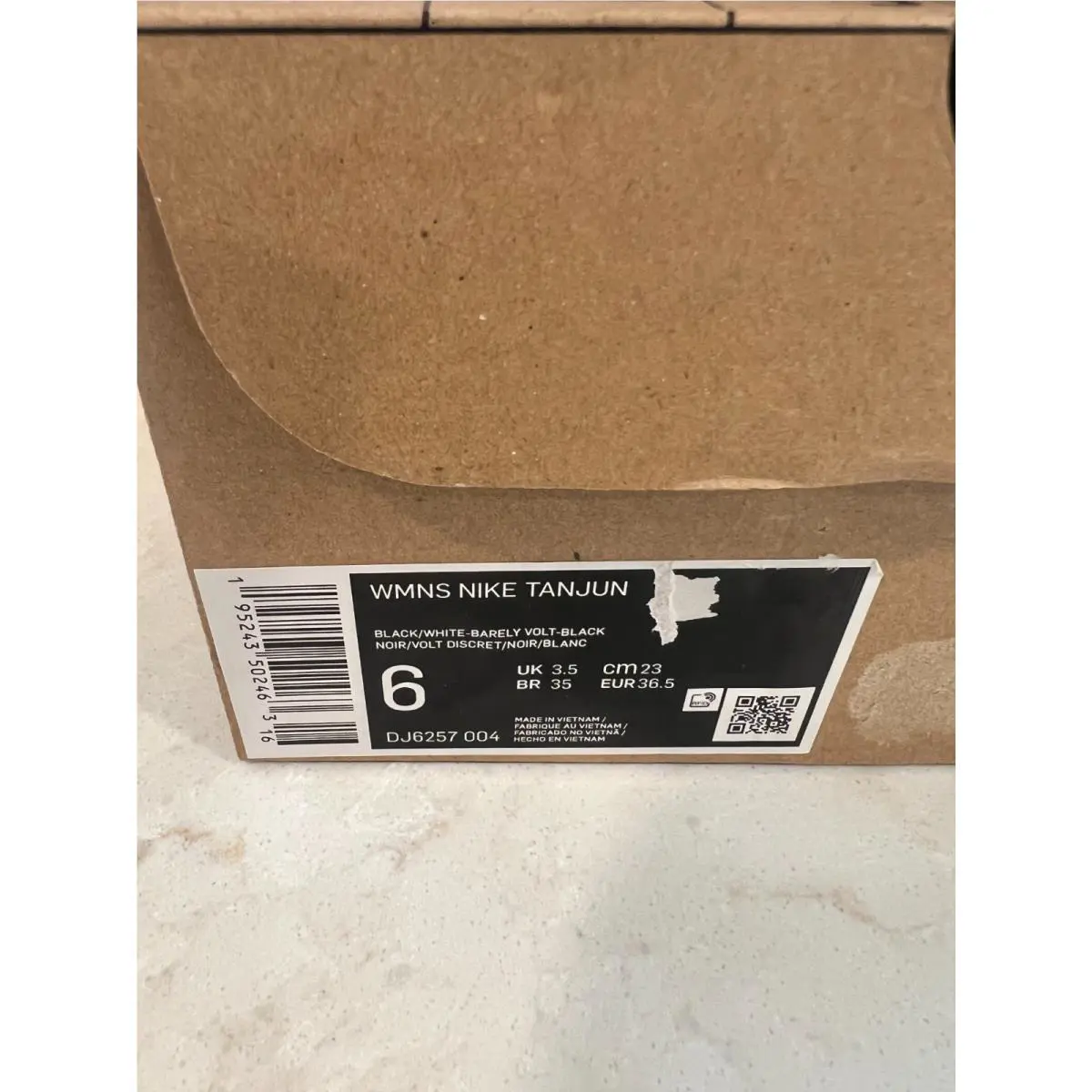 Nike shoes - Nike Tanjun - Tanjun - DJ6257-004 - Black (UPC: 195243502463) 0