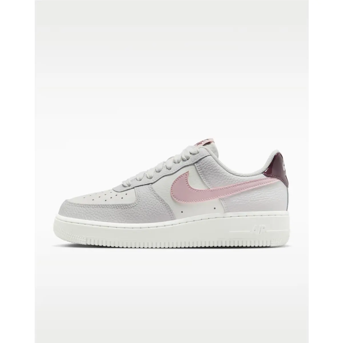 Nike shoes - Nike Air Force 1 `07 - IM6024-121 - Summit White/Vast Grey/Burgundy Crush/Plum Chalk 0