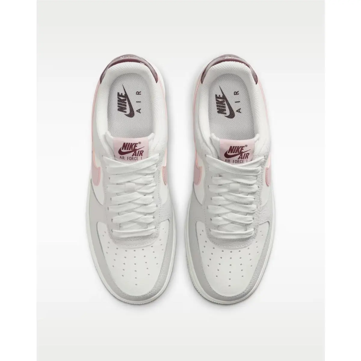 Nike shoes - Nike Air Force 1 `07 - IM6024-121 - Summit White/Vast Grey/Burgundy Crush/Plum Chalk 1