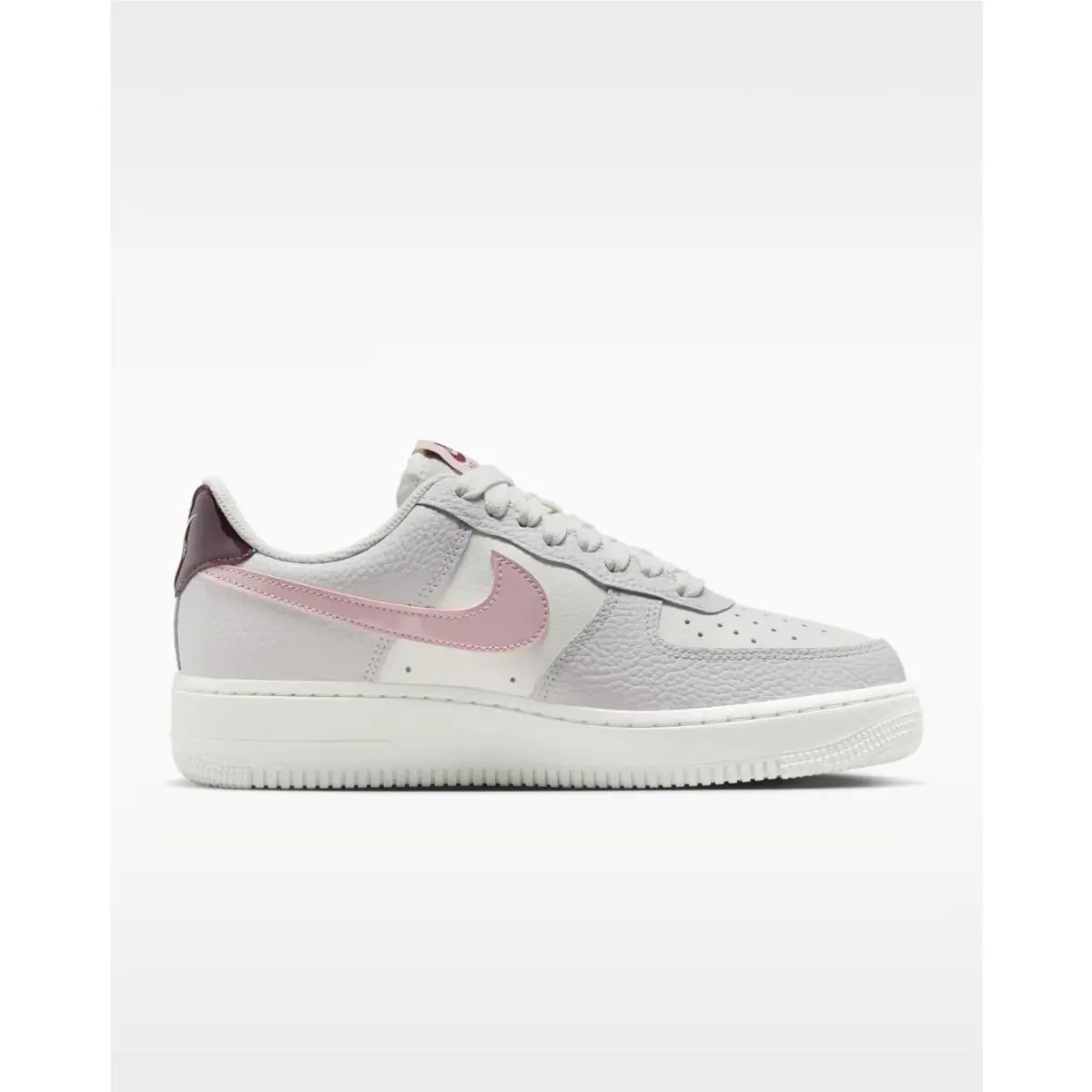 Nike shoes - Nike Air Force 1 `07 - IM6024-121 - Summit White/Vast Grey/Burgundy Crush/Plum Chalk 2