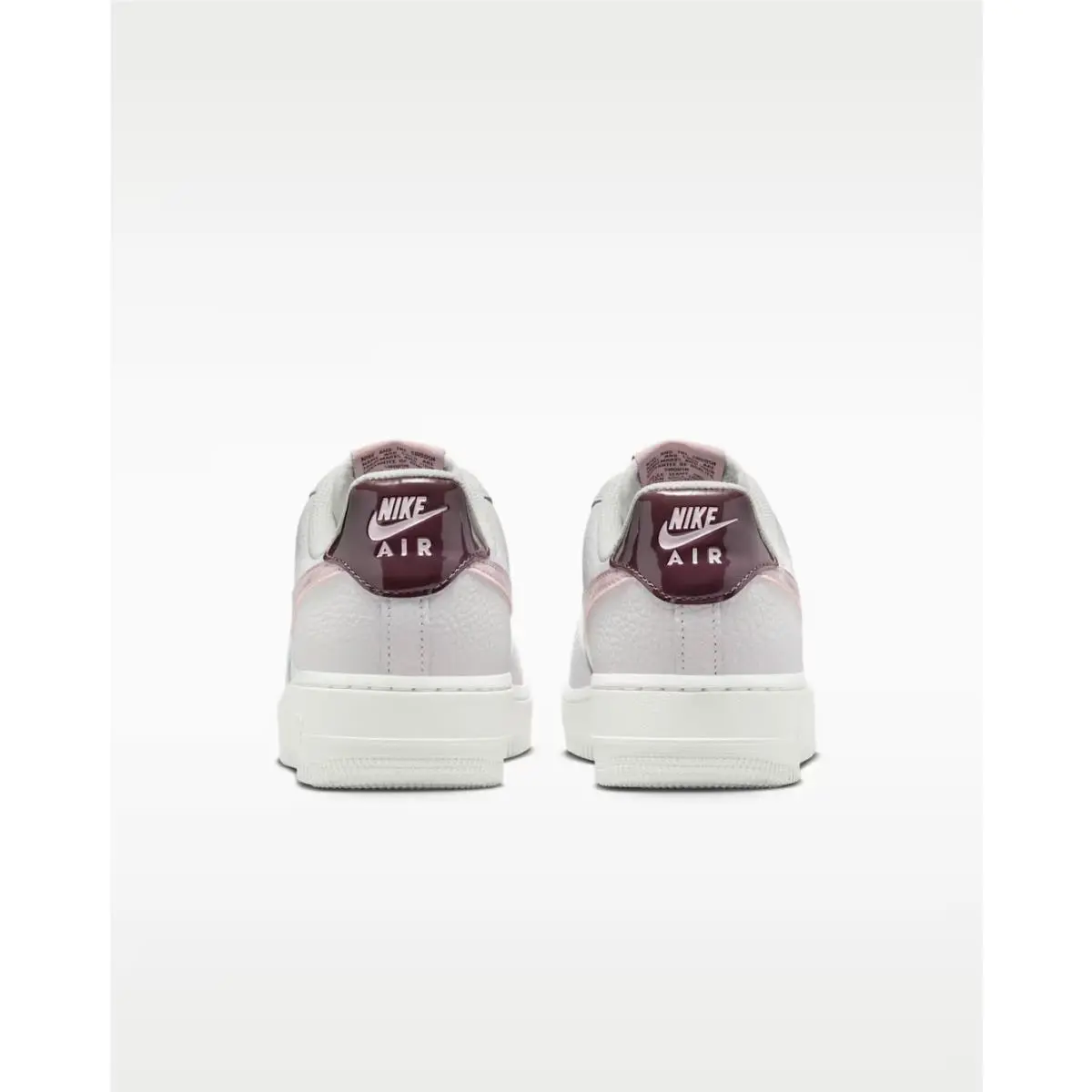 Nike shoes - Nike Air Force 1 `07 - IM6024-121 - Summit White/Vast Grey/Burgundy Crush/Plum Chalk 5