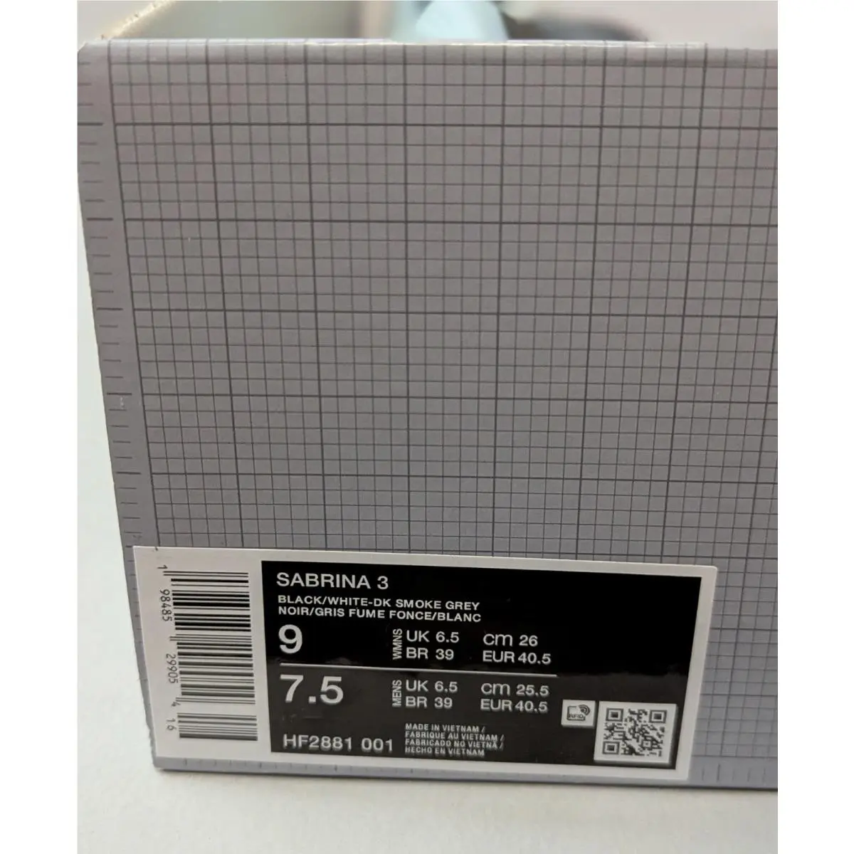 Nike shoes - Nike Sabrina 3 - Sabrina - HF2881-001 - Black (UPC: 198485299054) 3