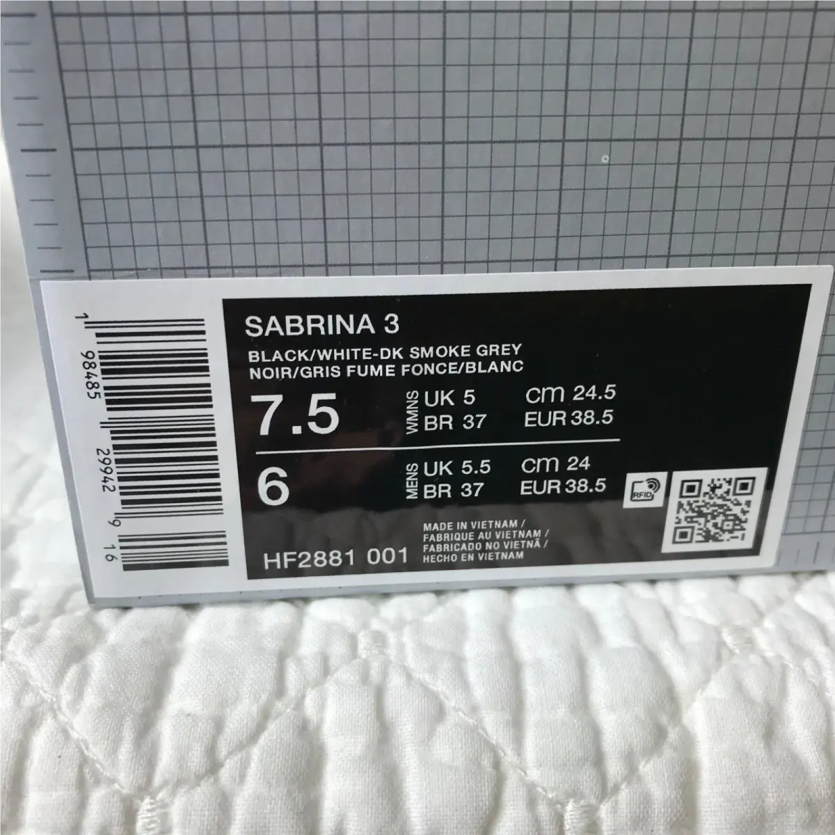 Nike shoes - Nike Sabrina 3 - Sabrina - HF2881-001 - Multicolor (UPC: 198485299429) 11