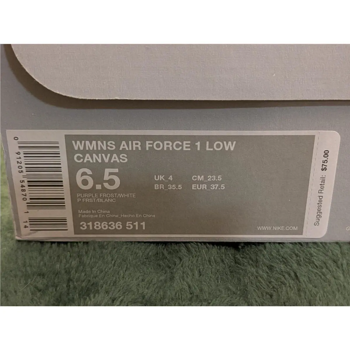 Nike shoes - Nike Air Force 1 - Air Force - 318636-511 - Purple 14