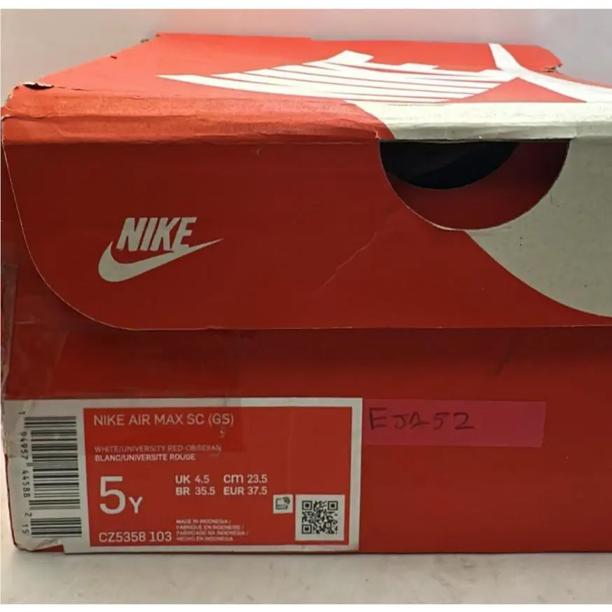 Nike shoes - Nike Air Max SC - Air Max - Obsidian University Red (UPC: 194957445882) 6
