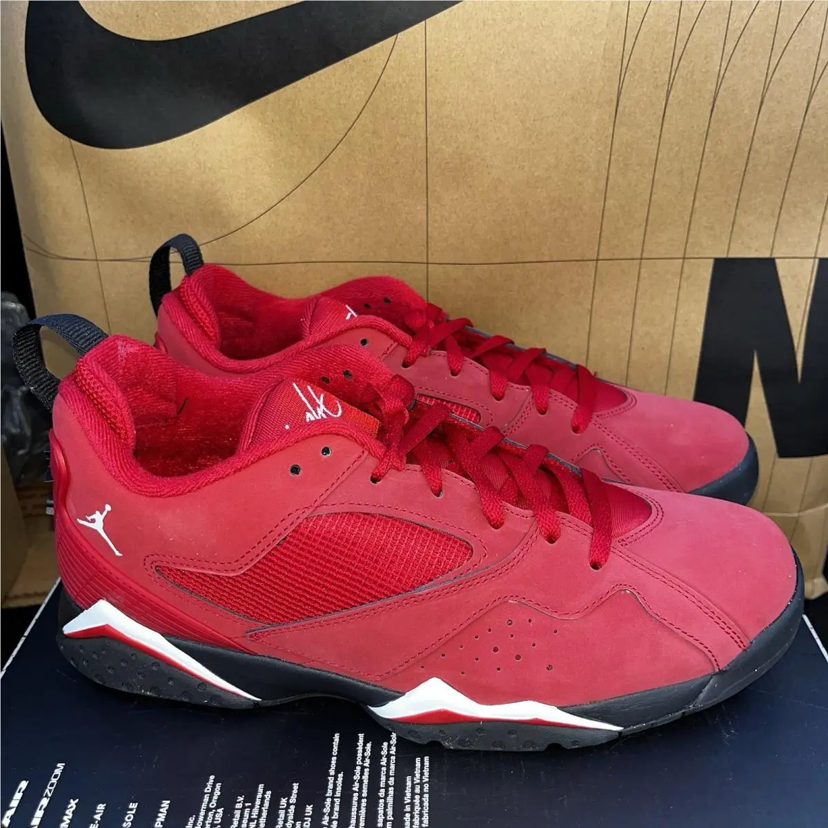Nike Air Jordan Mvp 92 “toro” Gym Red Black Nby HQ3950-600 Mens Size 13