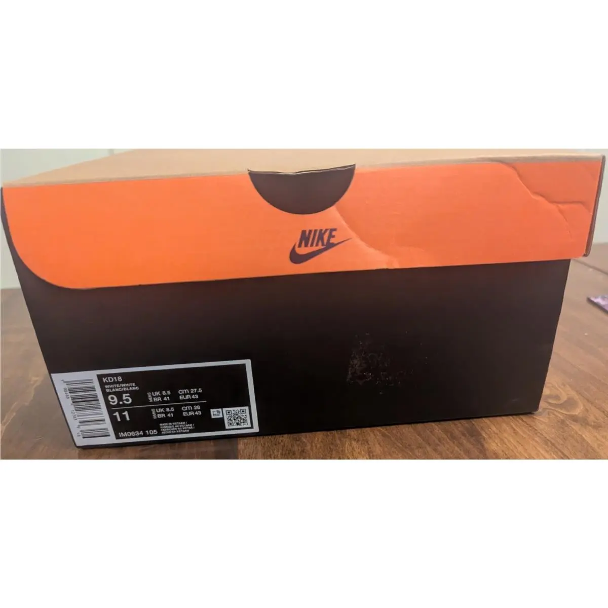 Nike shoes - Nike KD 18 - IM0634-105 - White 3