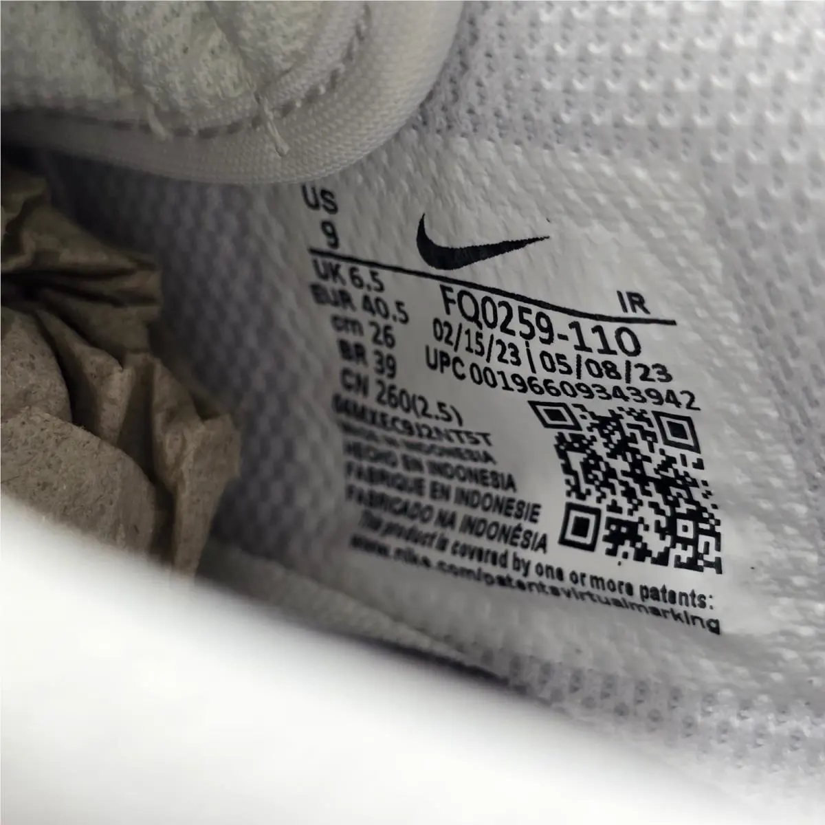 Nike shoes - Nike Cortez - Cortez - FQ0259-110 - White 15