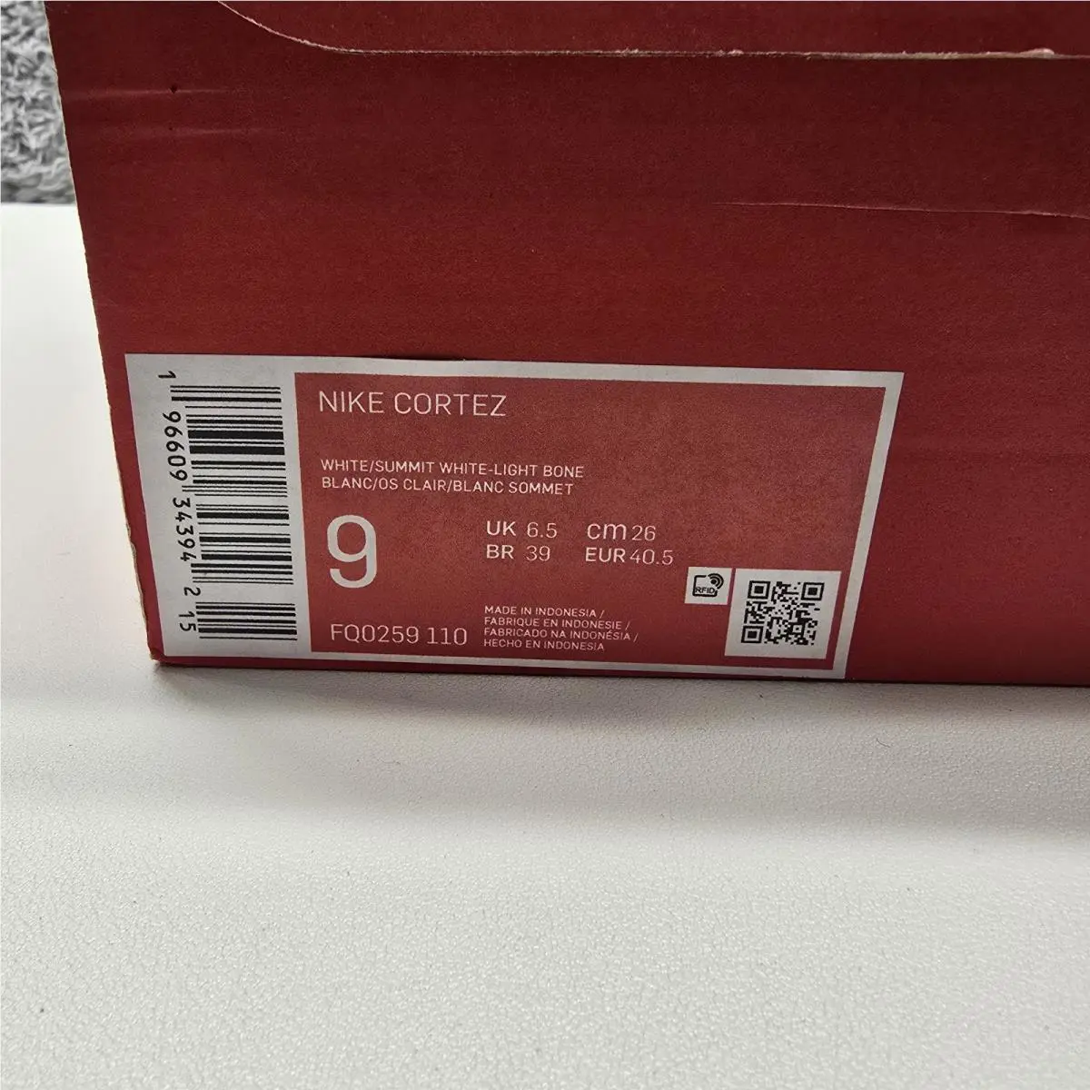 Nike shoes - Nike Cortez - Cortez - FQ0259-110 - White 21