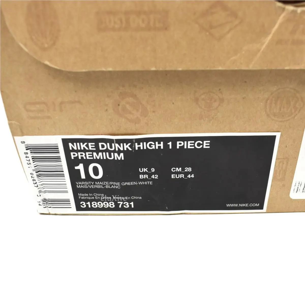 Nike shoes - Nike Dunk High - Dunk High - 318998-731 - Green 10