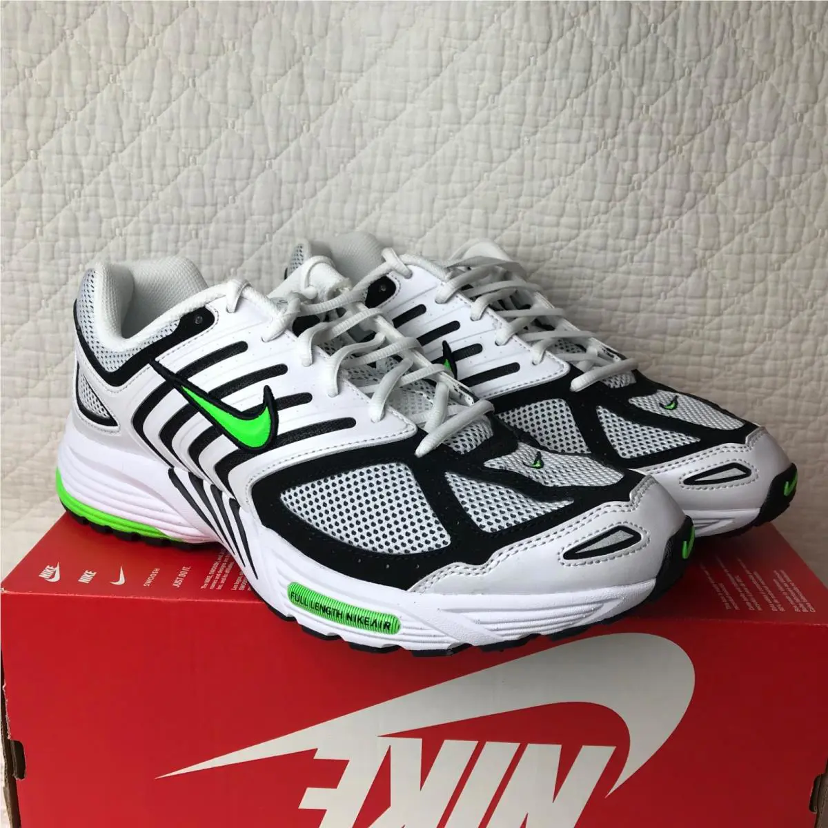 Nike shoes - Nike Air Pegasus - Air Pegasus - HQ5403-104 - white green strike black 8