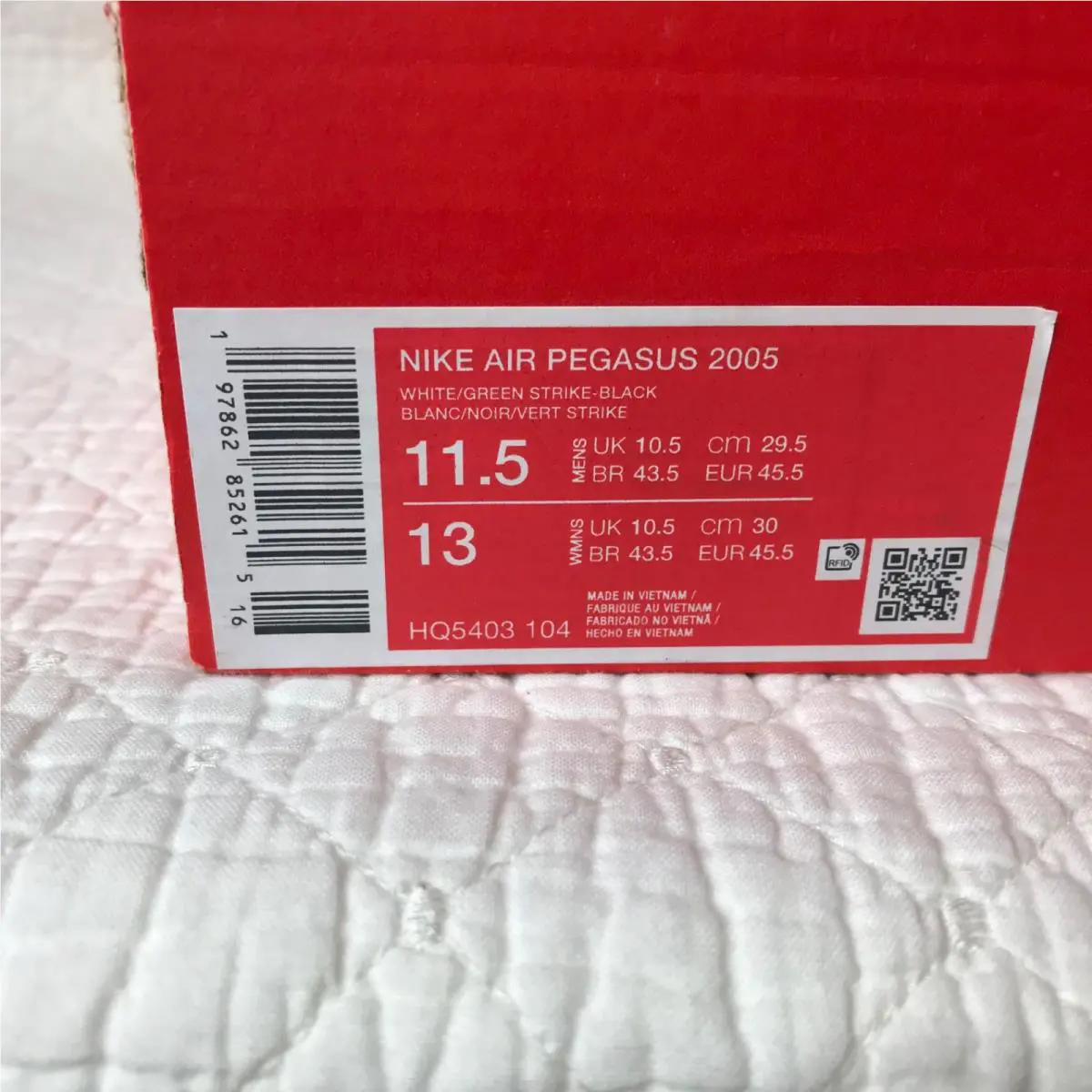 Nike shoes - Nike Air Pegasus - Air Pegasus - HQ5403-104 - white green strike black 11