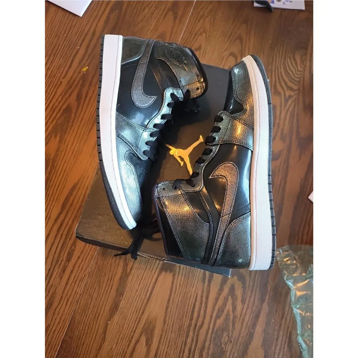 Nike shoes - Air Jordan 1 - Air - 332550-017 - Black 0