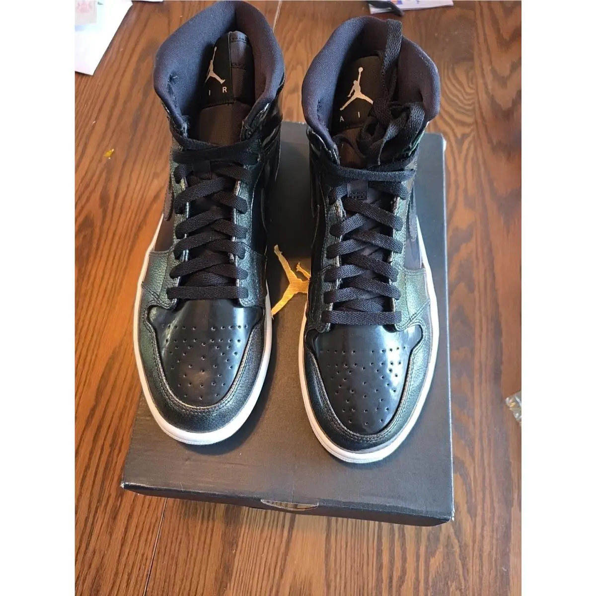Nike shoes - Air Jordan 1 - Air - 332550-017 - Black 4