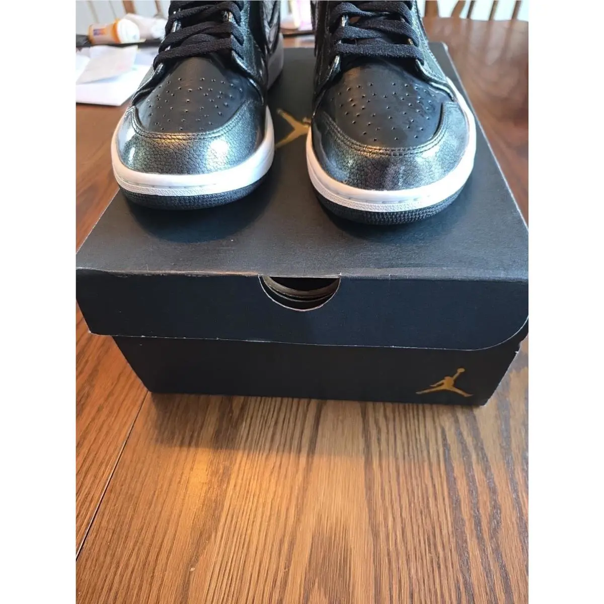 Nike shoes - Air Jordan 1 - Air - 332550-017 - Black 5