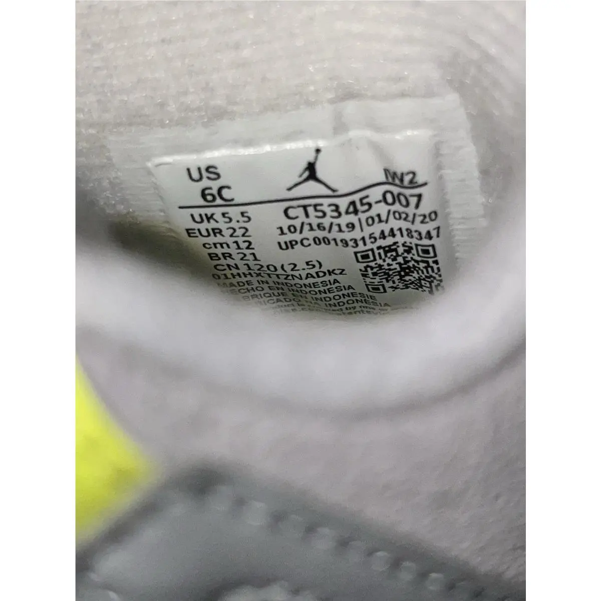 Nike shoes - Air Jordan 4 - Air - Gray 5