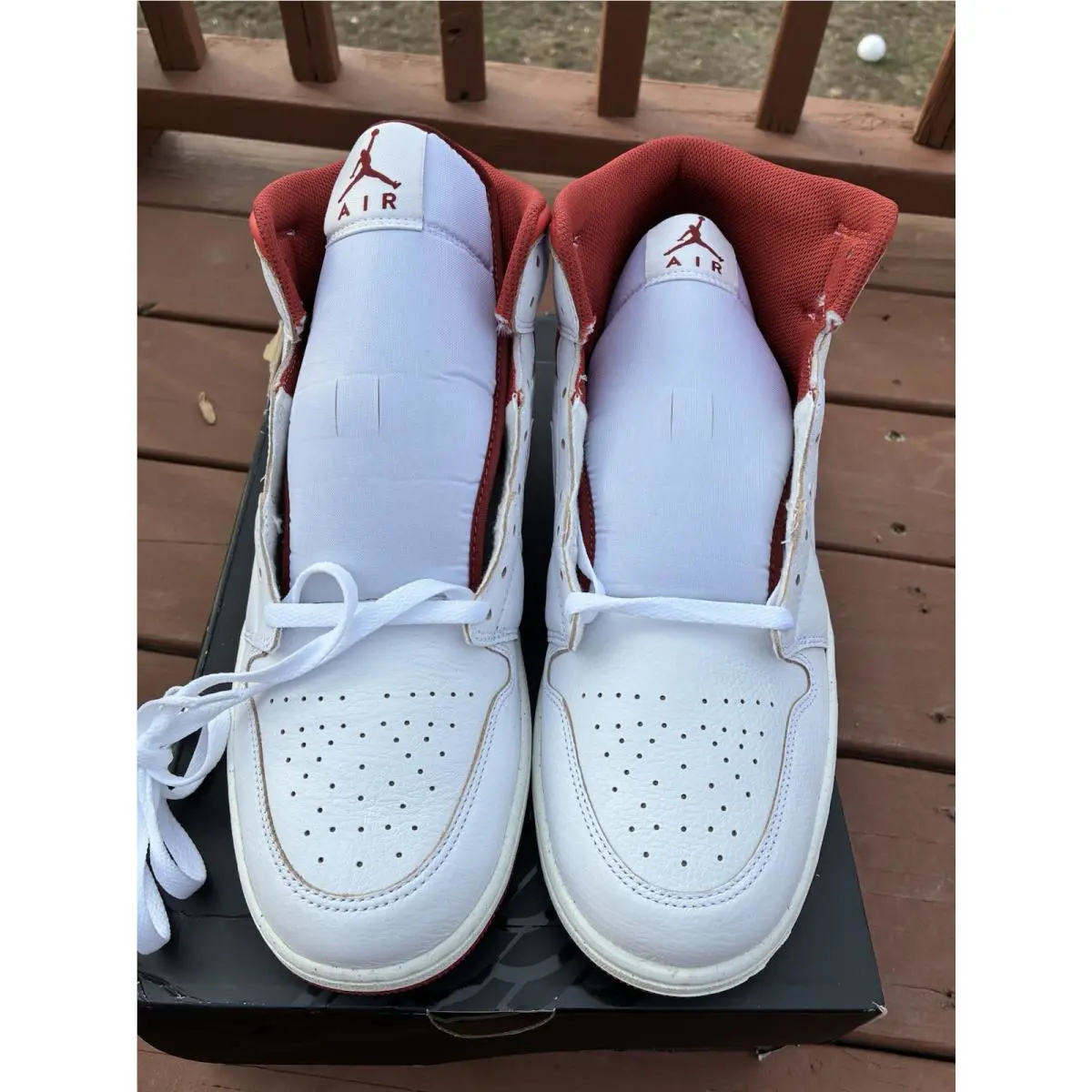 Nike shoes - Air Jordan 1 Mid - Air Mid - White 3