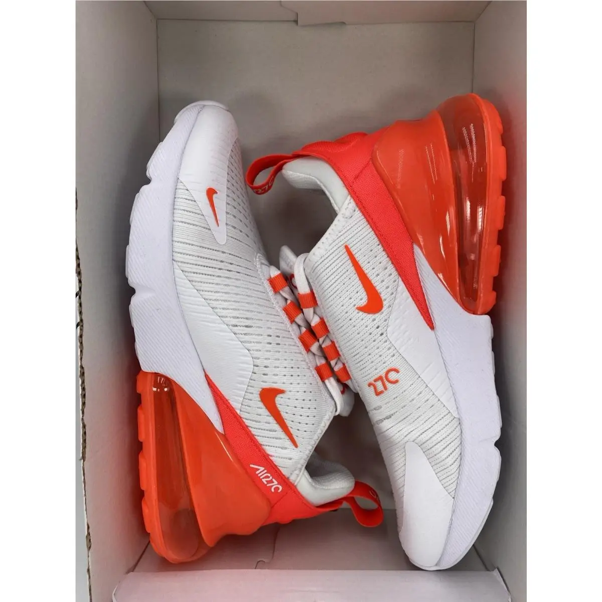 Nike shoes - Nike Air Max 270 - Air Max - HJ3222 102 - White/Bright Crimson (UPC: 198480926023) 7