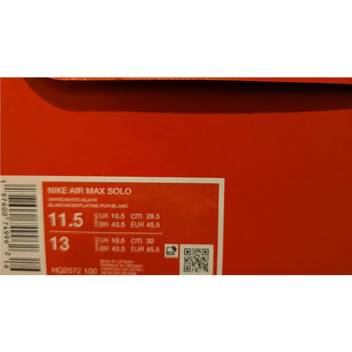 Nike shoes - White (UPC: 091202750923) 4