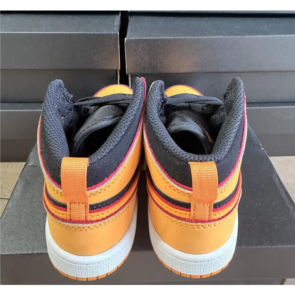 Nike shoes - Air Jordan 1 Mid - Air Mid - Black (UPC: 0196608300403) 2