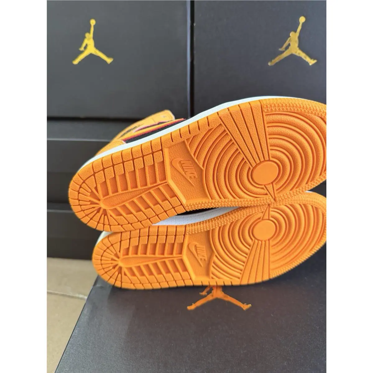 Nike shoes - Air Jordan 1 Mid - Air Mid - Black (UPC: 0196608300403) 5