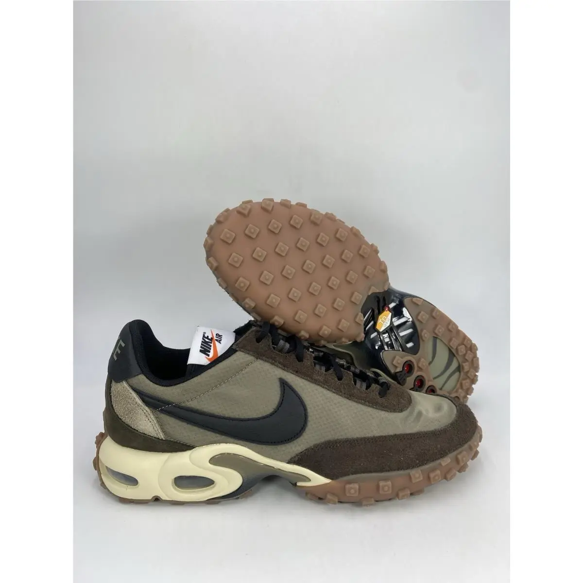 Nike Air Max Waffle SP V2 Matte Olive Black IM0340 300 Men`s Size 11.5