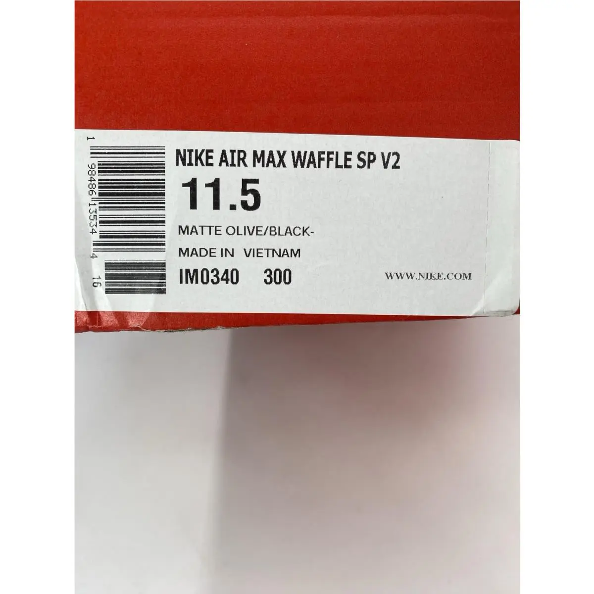 Nike shoes - Nike Air Waffle - Air Waffle - IM0340-300 - Matte Olive/Black (UPC: 198486135344) 8