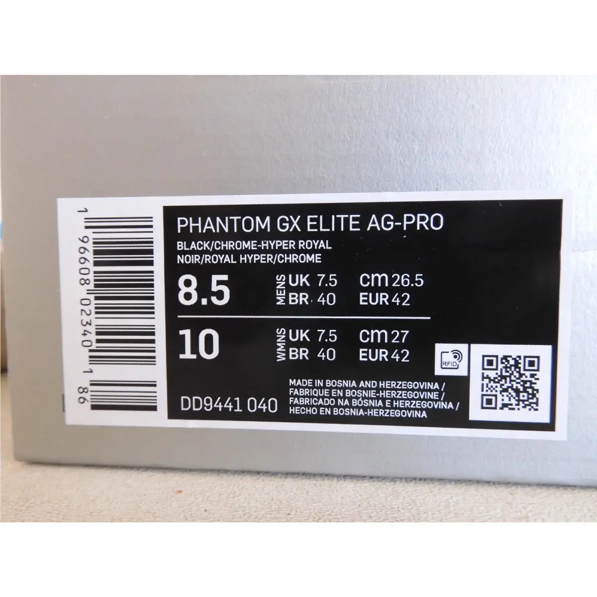 Nike shoes - Nike Phantom GX - Phantom - DD9441-040 - Black (UPC: 196608023401) 3