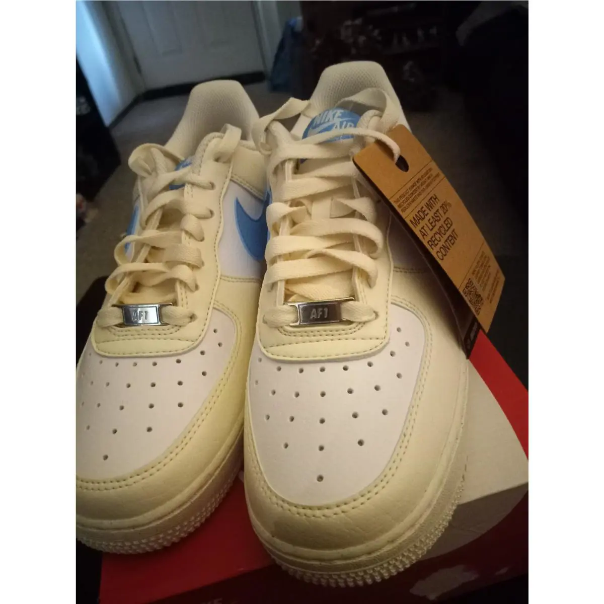 Nike shoes - Nike Air Force 1 - Air Force - Ivory 0