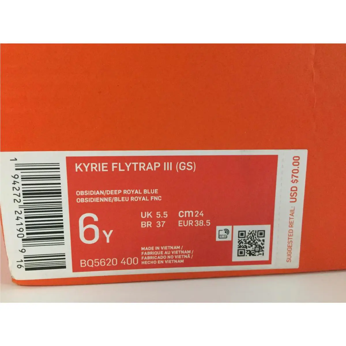 Nike shoes - Nike Kyrie Flytrap - Kyrie Flytrap - Blue (UPC: 194272241909) 8