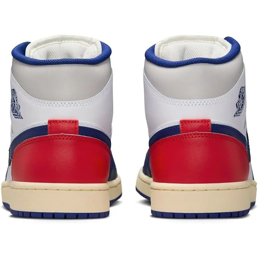 Nike shoes - Nike Air Jordan 1 MID - DQ8426-102 - White/ Deep Royal Blue 2