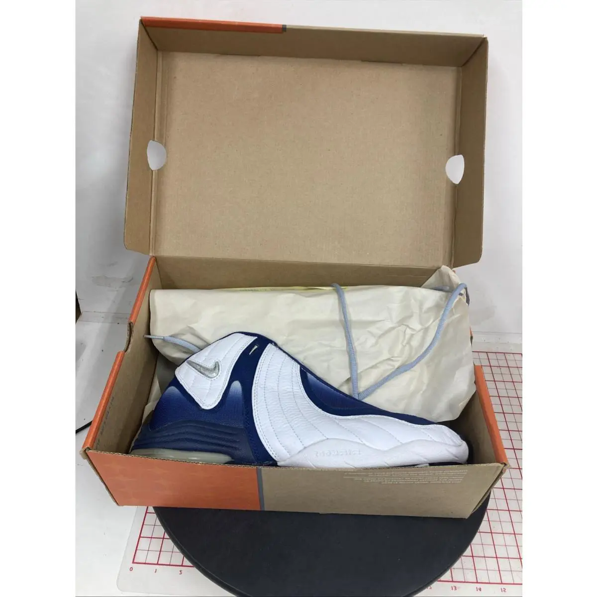 Nike shoes - Nike Air Garnett 3 - Air Garnett - 830165-101 - Blue, Manufacturer: Black/Chrome-Regal Blue 19