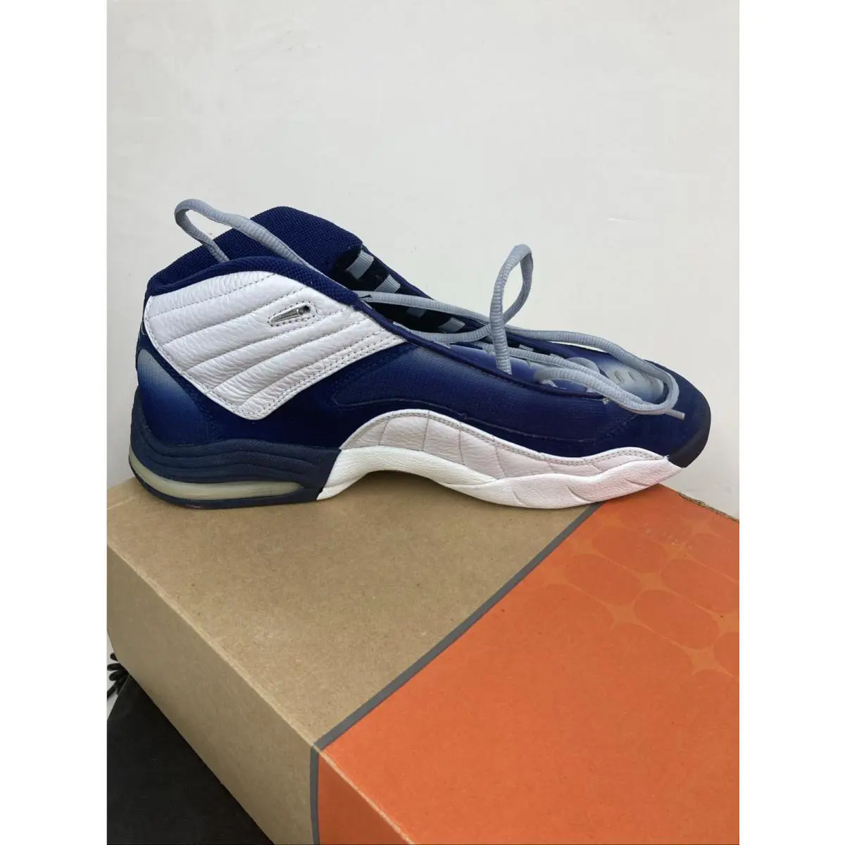 Nike shoes - Nike Air Garnett 3 - Air Garnett - 830165-101 - Blue, Manufacturer: Black/Chrome-Regal Blue 12